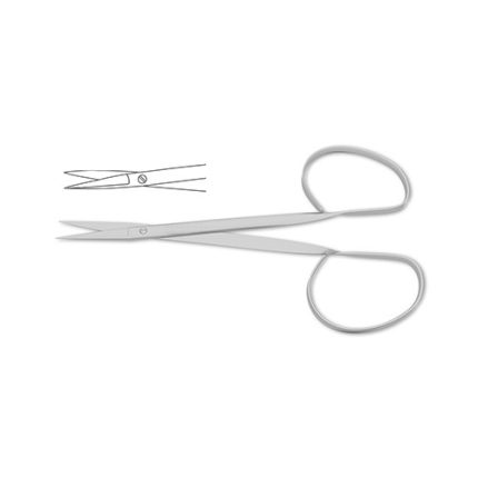 Iris Scissors - Ribbon Handle W/ Flat Shanks
