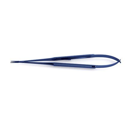 Micro Needle Holder - Round Handle